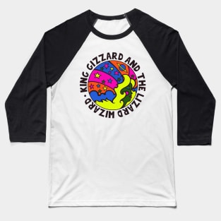 King Gizzard & The Lizard Wizard - Original Fan Art Baseball T-Shirt